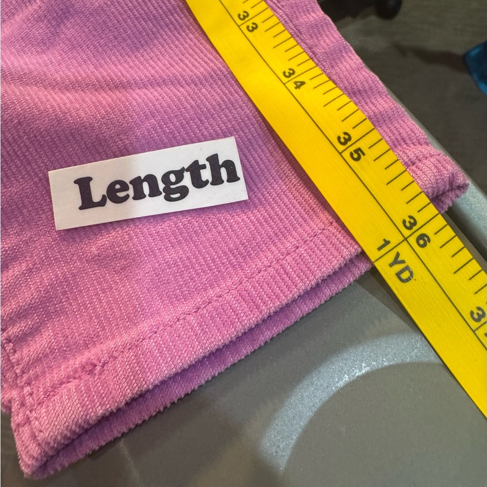 SLIGHTLY USED SIZE 24 J. Crew Vibrant Pink Cropped Pants - Picture 7 of 7